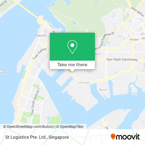 St Logistics Pte. Ltd. map