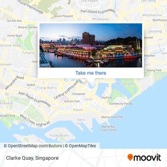 Clarke Quay map