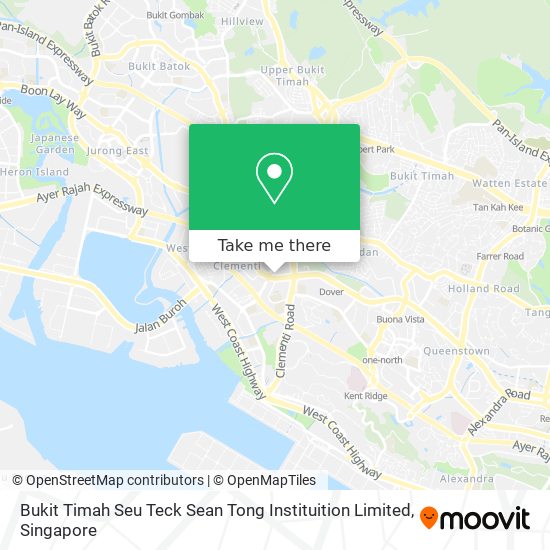 Bukit Timah Seu Teck Sean Tong Instituition Limited地图