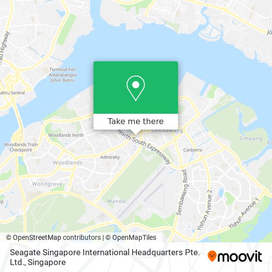 Seagate Singapore International Headquarters Pte. Ltd. map