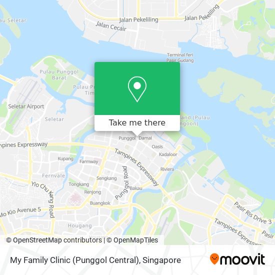 My Family Clinic (Punggol Central) map