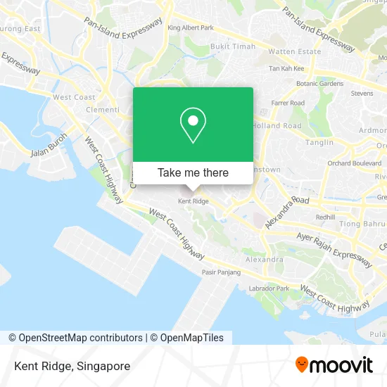 Kent Ridge map