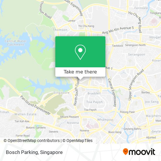 Bosch Parking map