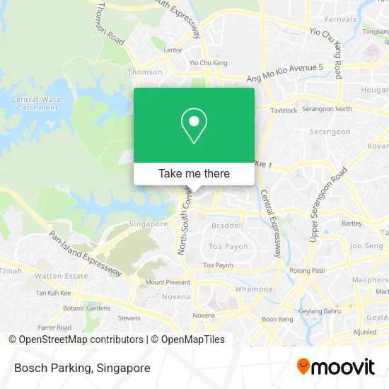 Bosch Parking map