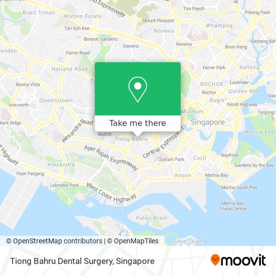 Tiong Bahru Dental Surgery map