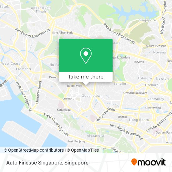 Auto Finesse Singapore地图