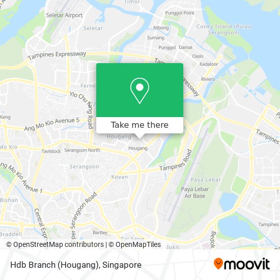 Hdb Branch (Hougang)地图