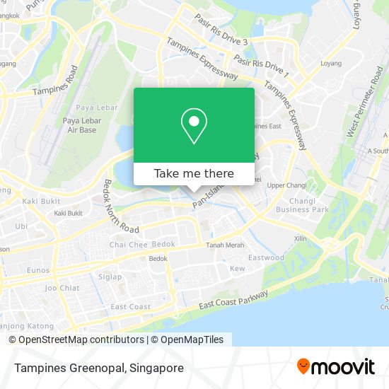 Tampines Greenopal地图