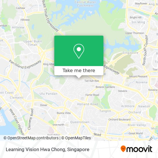 Learning Vision Hwa Chong map