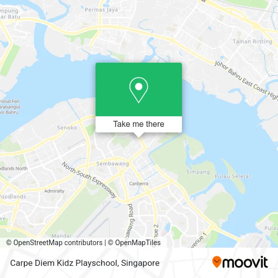Carpe Diem Kidz Playschool map