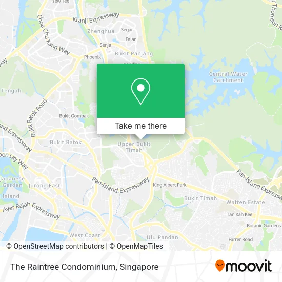 The Raintree Condominium map