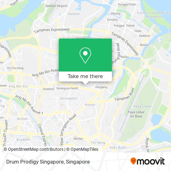 Drum Prodigy Singapore map