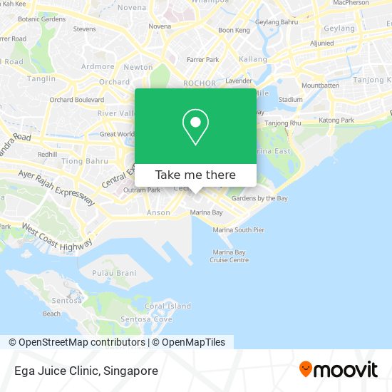 Ega Juice Clinic map