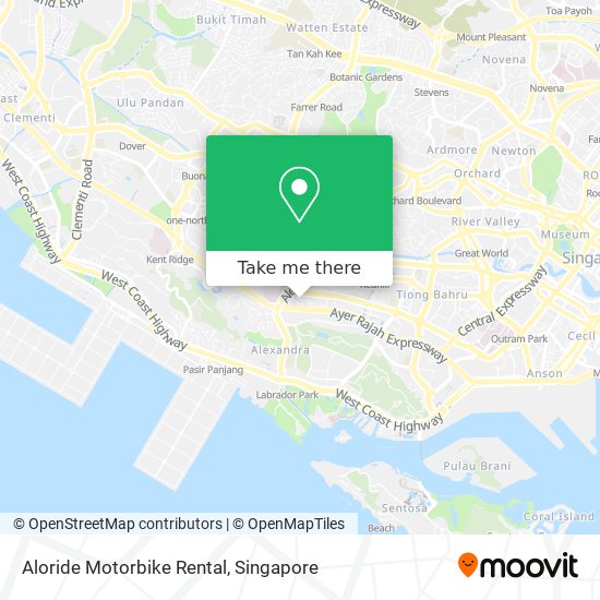 Aloride Motorbike Rental地图