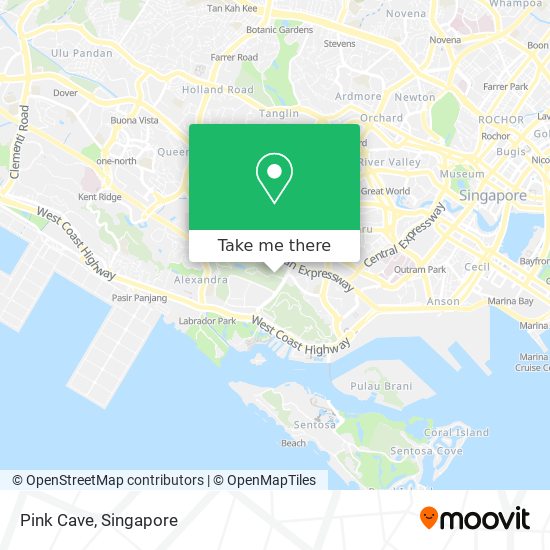 Pink Cave map