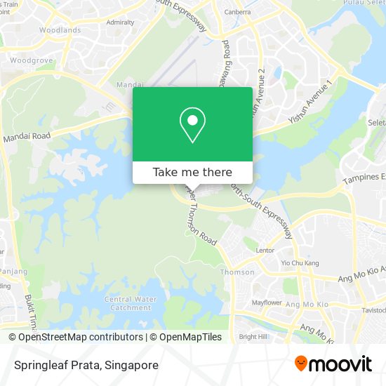 Springleaf Prata map