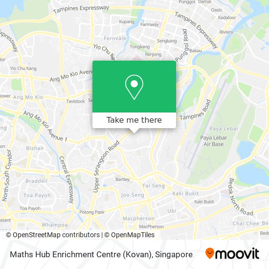 Maths Hub Enrichment Centre (Kovan) map