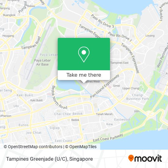 Tampines Greenjade (U/C) map