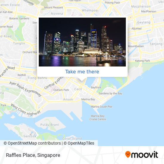 Raffles Place map