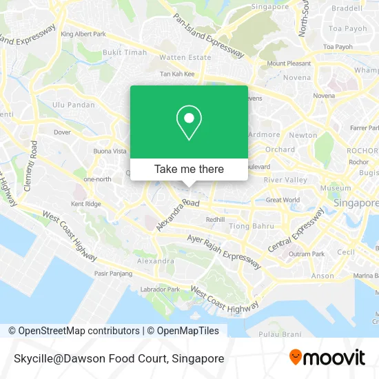 Skycille@Dawson Food Court map