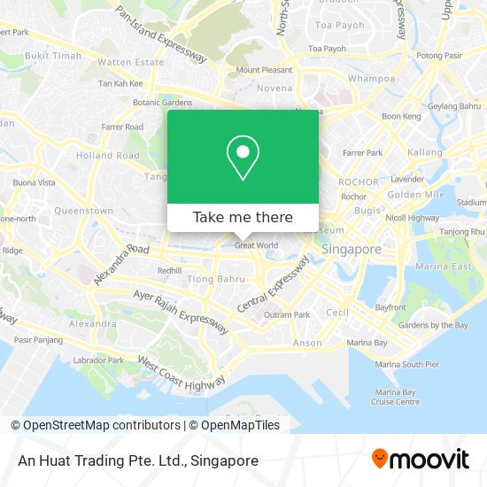 An Huat Trading Pte. Ltd. map