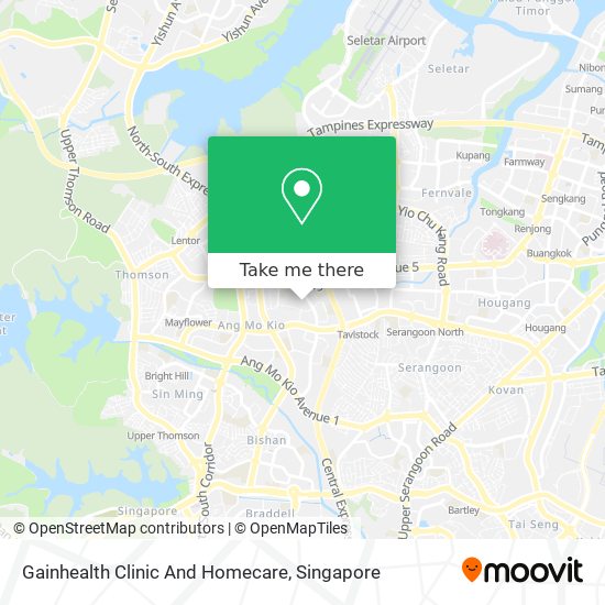 Gainhealth Clinic And Homecare map
