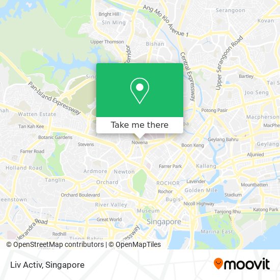 Liv Activ map