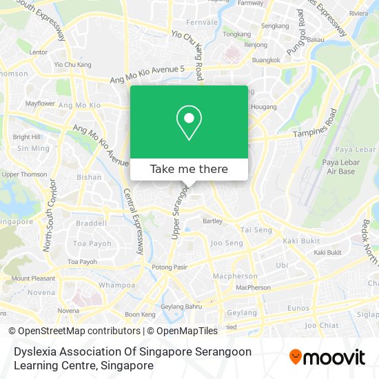 Dyslexia Association Of Singapore Serangoon Learning Centre地图