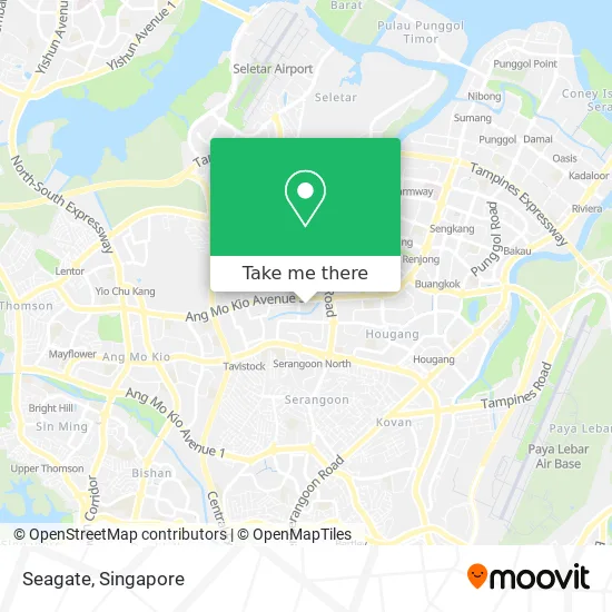 Seagate map