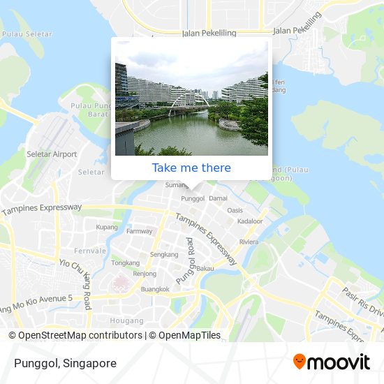 Punggol map