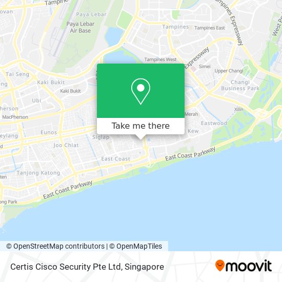 Certis Cisco Security Pte Ltd map