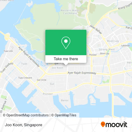 Joo Koon地图