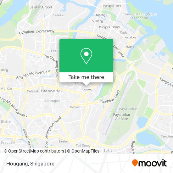 Hougang map