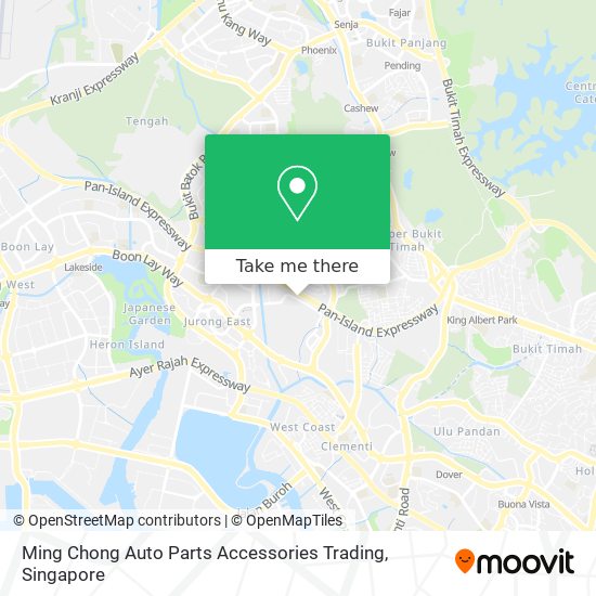 Ming Chong Auto Parts Accessories Trading map