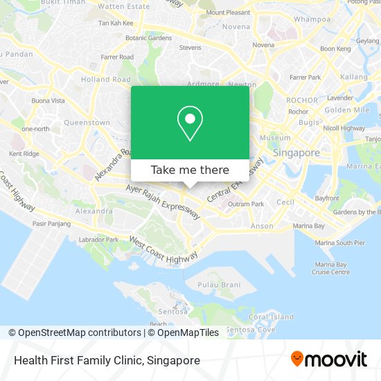 Health First Family Clinic map