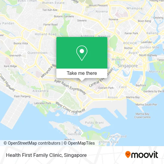 Health First Family Clinic map