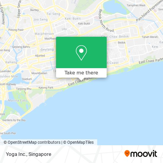 Yoga Inc. map