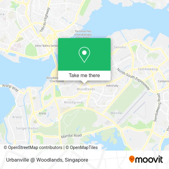 Urbanville @ Woodlands map