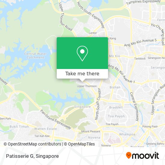 Patisserie G map