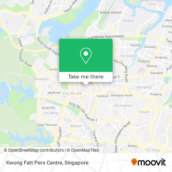 Kwong Fatt Pers Centre map