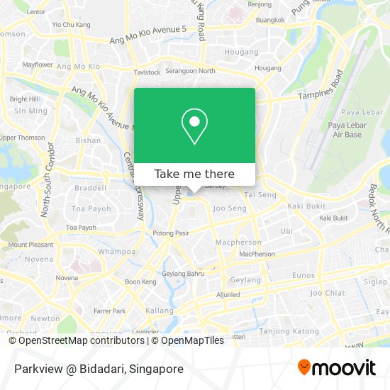 Parkview @ Bidadari map