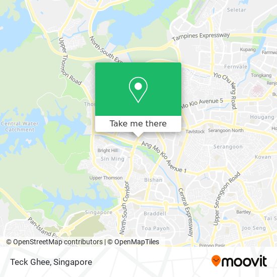 Teck Ghee map