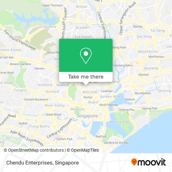 Chendu Enterprises map