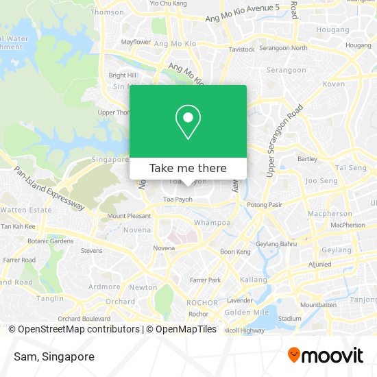Sam map