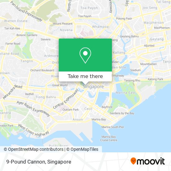 9-Pound Cannon map