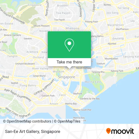 San-Ee Art Gallery map