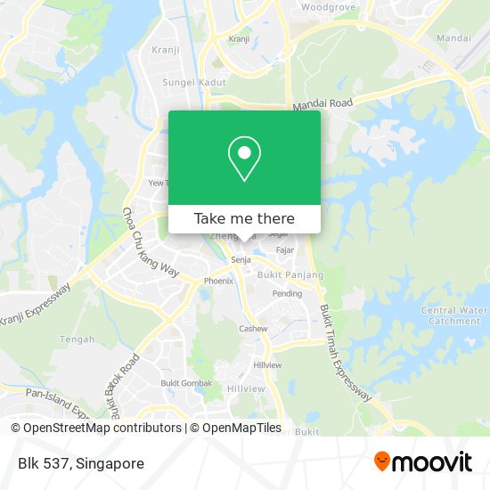 Blk 537 map