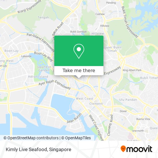 Kimly Live Seafood map