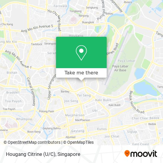 Hougang Citrine (U/C) map