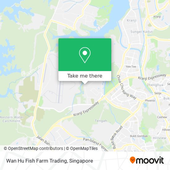 Wan Hu Fish Farm Trading map